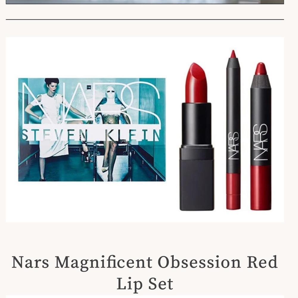 Nars X Steven Klein Red Lip Set